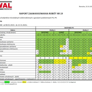 Raport zaawansowania prac P4